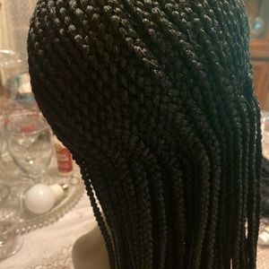 Lemonade black scalp braid no hair out in front